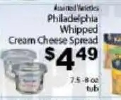 Fine Fare Philadelphia whipped cream cheese spread offer