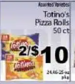 Fine Fare Totino's pizza rolls offer