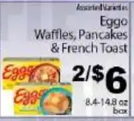Fine Fare Eggo Waffles, Pancakes & French Toast offer