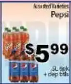 Fine Fare Pepsi Assorted Varieties offer