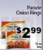 Fine Fare Parade Onion Rings offer