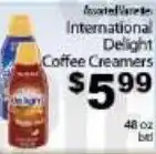 Fine Fare International Delight Coffee Creamers offer