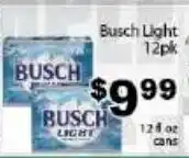Fine Fare Busch Light offer