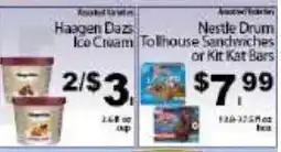 Fine Fare Haagen Dazs ice cream offer