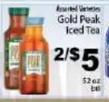 Fine Fare Gold Peak Iced Tea offer