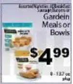 Fine Fare Garden Meals or Bowls offer