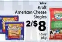 Fine Fare Yellow Kraft American Cheese Singles offer