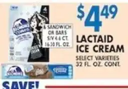 Compare Foods Lactaid ice cream offer