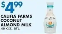 Compare Foods Calafia Farms Coconut Almond Milk offer