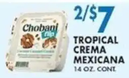 Compare Foods Chobani Tropical Crema Mexicana offer