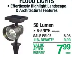 Menards Flood Lights offer