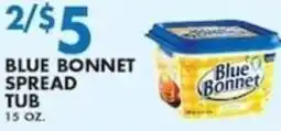Compare Foods Blue Bonnet spread tub offer