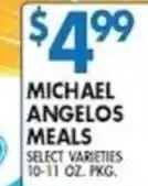 Compare Foods Michael angelos meals offer