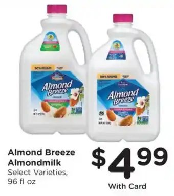 Kroger Almond Breeze Almondmilk offer