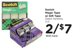Kroger Scotch magic tape or gift tape offer