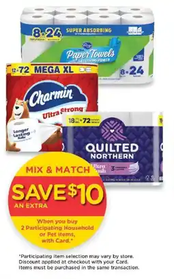 Kroger Mix & Match Save $10 An Extra offer
