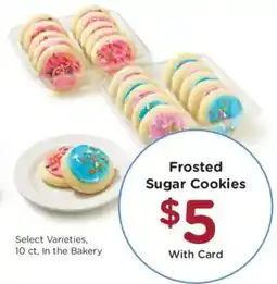 Kroger Frosted Sugar Cookies offer