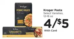 Kroger Kroger pasta offer