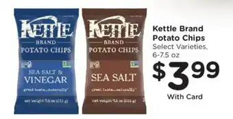Kroger Kettle Brand Potato Chips offer