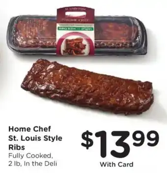 Kroger Home Chef St. Louis Style Ribs offer