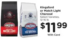 Kroger Kingsford or Match Light Charcoal offer