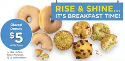 Kroger Glazed Donuts offer