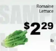 Fine Fare Romaine Lettuce offer