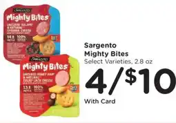 Kroger Sargento mighty bites offer