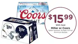 Kroger Miller or Coors offer