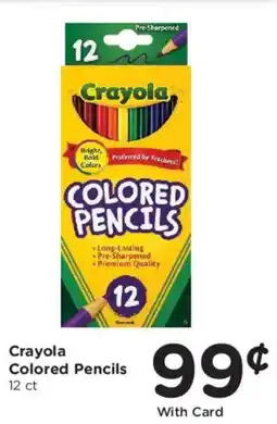 Kroger Crayola Colored Pencils offer