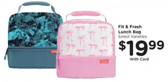 Kroger Fit & Fresh Lunch Bag offer