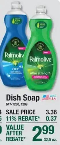 Menards Palmolive dish soap offer