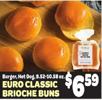 Gristedes Euro classic brioche buns offer