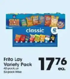 Price Rite Frito Lay Variety Pack offer