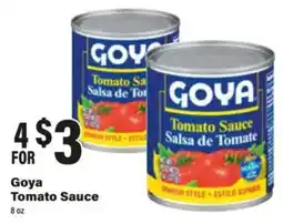 Big Y Goya Tomato Sauce offer