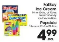 Price Rite FatBoy Ice Cream offer