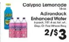Price Rite Calypso Lemonade offer