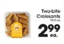 Price Rite Two-bite Croissants offer