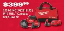 Fastenal Milwaukee M12 FUEL™ Compact Band Saw Kit offer