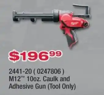 Fastenal M12 Caulk and Adhesive Gun offer