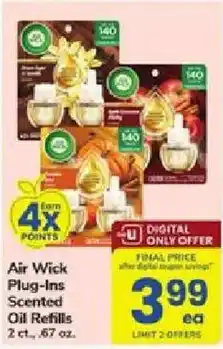 ACME Air Wick Plug-Ins Scented Oil Refills offer
