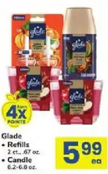 ACME Glade Refills and Candle offer
