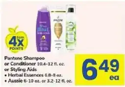 ACME Pantene Shampoo or Conditioner or Styling Aids or Herbal Essences or Aussie offer