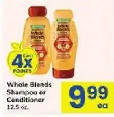 ACME Whole Blends Shampoo or Conditioner offer