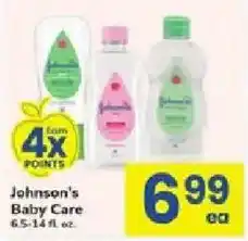 ACME Johnson's Baby Care offer
