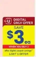 ACME the u digital only offer offer