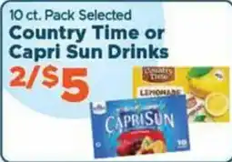 Norco Fresh Market Country Time or Capri Sun Drinks offer