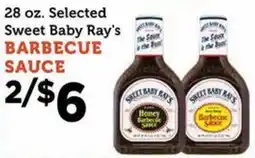 Norco Fresh Market Sweet Baby Ray's barbecue sauce offer