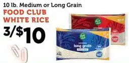 Norco Fresh Market Food Club white rice offer