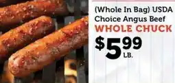 Norco Fresh Market Whole In Bag Usda Choice Angus Beef Whole Chuck offer
